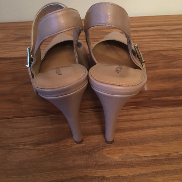 ANTONIO MELANI Shoes Antonio Melani Taupe Slingback Pumps 9m Poshmark